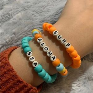 3 Ponybead VSCO Trendy Bracelets